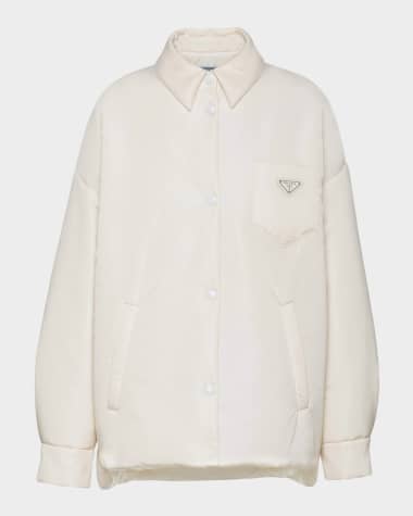 Prada Light Re-Nylon Padded Shirt Jacket