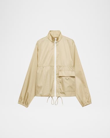 Prada Re-Nylon Zip Up Jacket