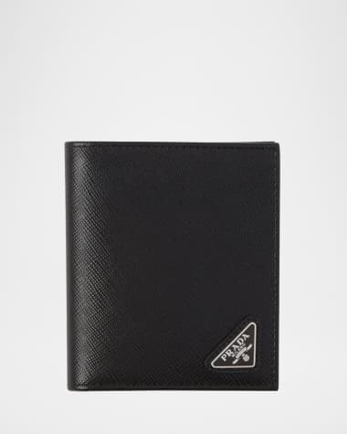 Prada Men's Saffiano Leather Bifold Wallet