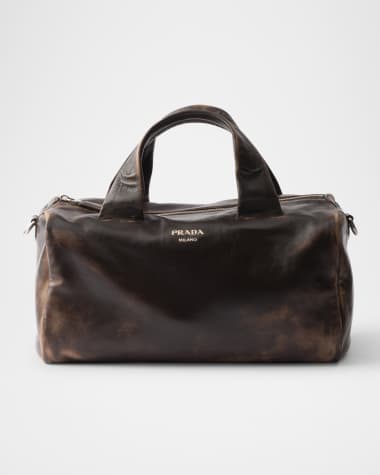 Prada Small Nappa Leather Duffle Bag