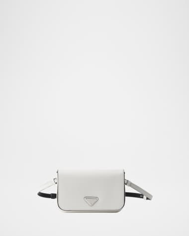 Prada Men's Saffiano Leather Travel Crossbody Bag