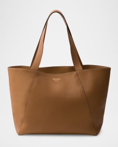 Prada Men's Leather Tote Bag