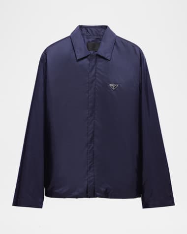 Prada Men's Re-Nylon Shirt Jacket