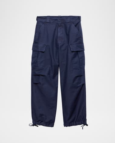 Prada Men's Cargo Pants in Raso Old