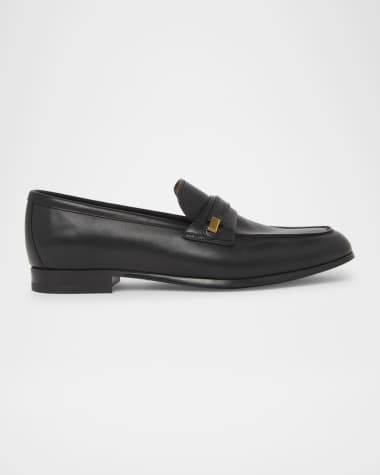 Church's Men's Preston Rubber-Sole Leather Penny Loafers
