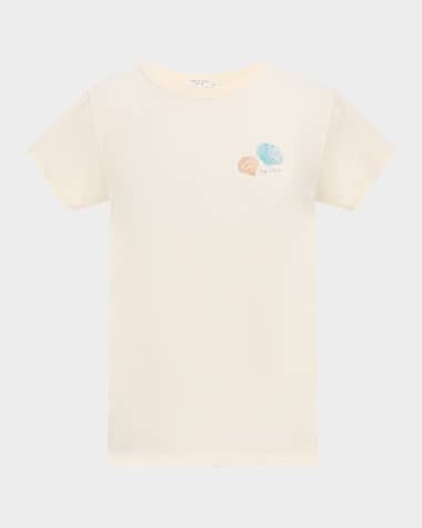 Rag & Bone Seashell Print Crewneck Tee