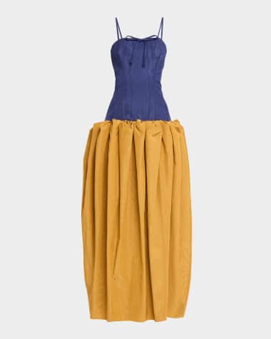 Gold Women's Designer Dresses | Neiman Marcus