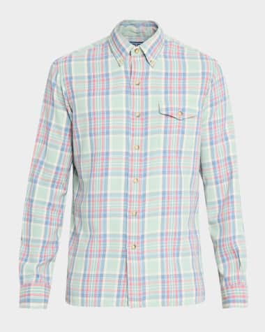 Polo Ralph Lauren Men's Classic Fit Plaid Twill Shirt