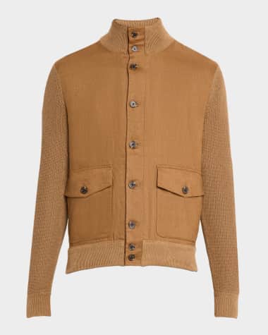 Polo Ralph Lauren Men's Hybrid Linen Cardigan