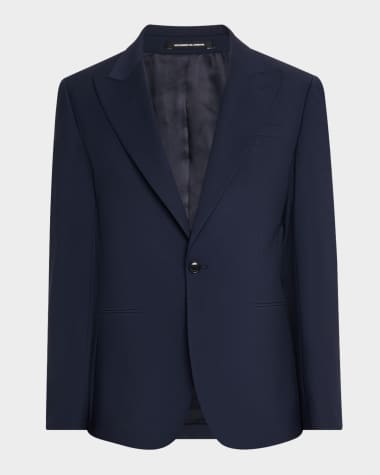 Reiss Men's Dream Single-Breasted Wool-Blend Suit Blazer