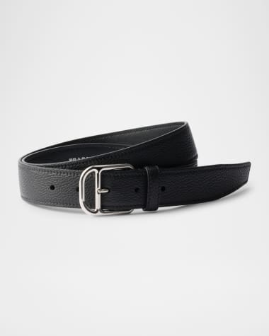 Prada Men's Leather Belt
