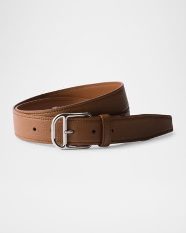Prada Men's Leather Belt