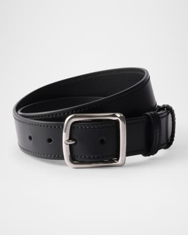 Prada Men's Leather Belt