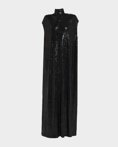 slim fit dress slacks Babette crystal-embellished black mini dress main image 0