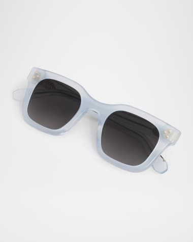 KREWE Celeste Acetate Square Sunglasses