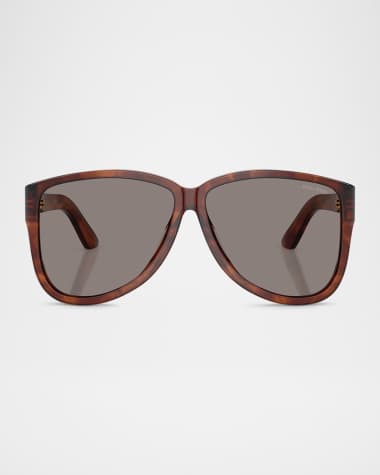 Miu Miu MU A08SF Acetate Aviator Sunglasses