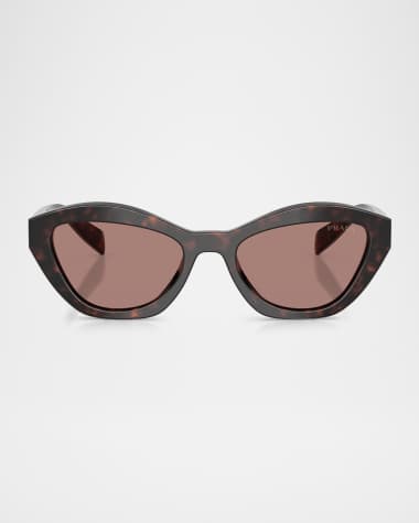 Prada PR A02SF Acetate Cat-Eye Sunglasses
