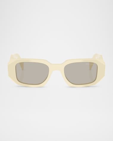 Prada PR 17WSF Acetate Rectangular Sunglasses