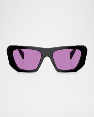 Prada PR B18S Acetate Square Sunglasses