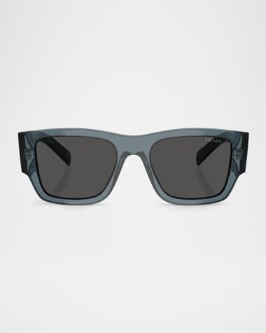 Prada Men's PR 10ZSF Pillow Sunglasses
