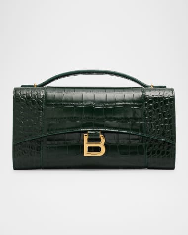 Balenciaga Hourglass Pochette with Chain