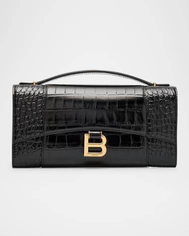 Balenciaga Hourglass Pochette with Chain