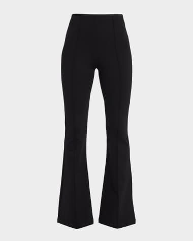Sablyn Bailey High-Rise Pintuck Flare Pants