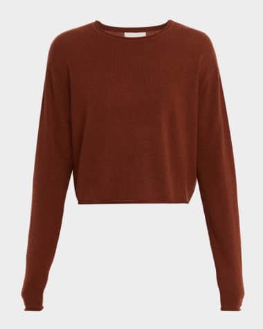 Sablyn Lance Cropped Cashmere Pullover