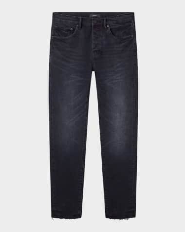 PURPLE Men's Skinny Hotfix Logo Jeans