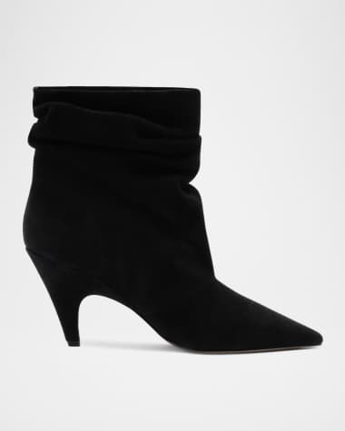 Alexandre Birman Tati Slouch Mini Scamosciato Booties