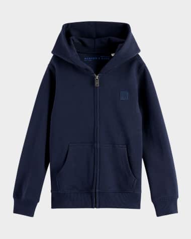 “Scotch & Soda” Graphicプリントフーディ Navy SCOTCH & SODA - Fluo Fresher graphic hoodie - NAVY