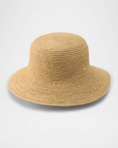Helen Kaminski Esther Raffia Bucket Hat