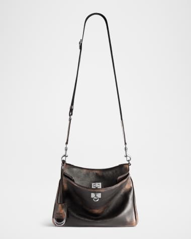 Balenciaga Men's Rodeo Small Calfskin Messenger Bag