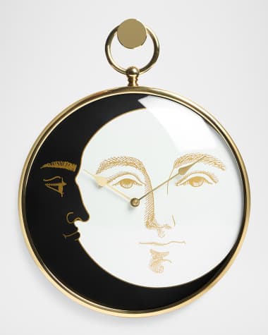 Fornasetti Giorno e Notte Hanging Clock