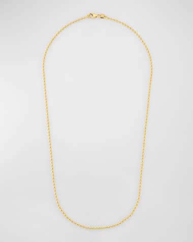 Sorellina 18K Yellow Gold 2mm Ball Chain, 18"L