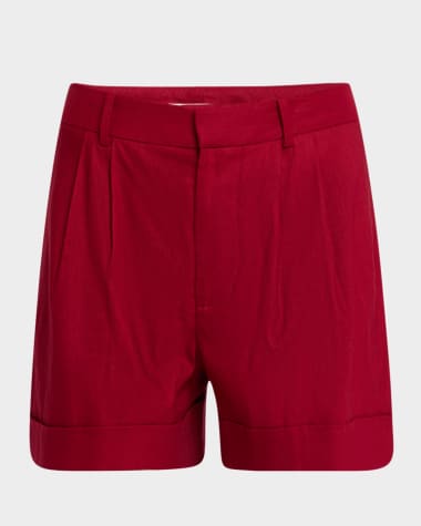 Red Women's Designer Shorts | Neiman Marcus