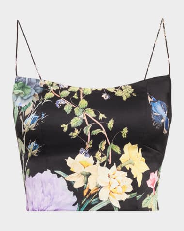 Alice + Olivia Saylor Bustier Cami Top