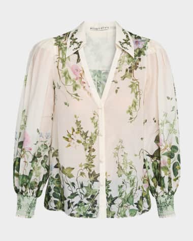 Alice + Olivia Ivy Romance Charis Blouse