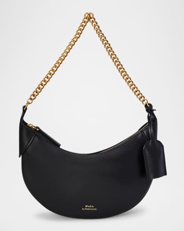 Polo Ralph Lauren Polo ID Small Leather Crossbody Bag