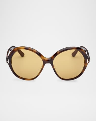 TOM FORD Annabelle-02 Acetate Butterfly Sunglasses