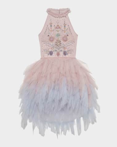 Tutu Du Monde Girl's Floral Fete Embellished Tutu Dress, Size 2-11