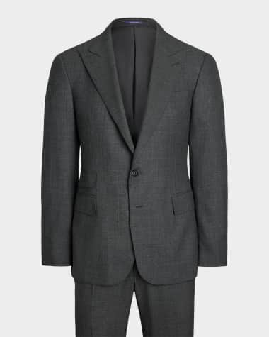 Ralph Lauren Purple Label Men's Gregory Wool and Cashmere Birdseye Suit