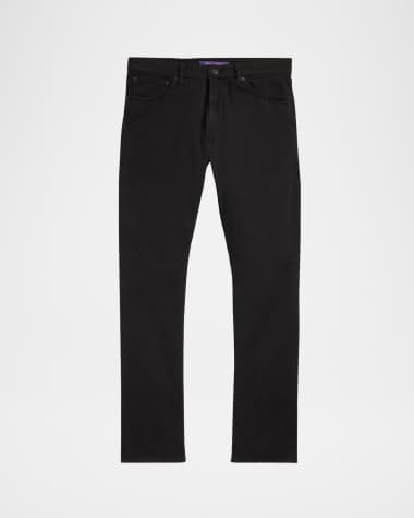 Ralph Lauren Purple Label Men's Wool Slim Five-Pocket Pants