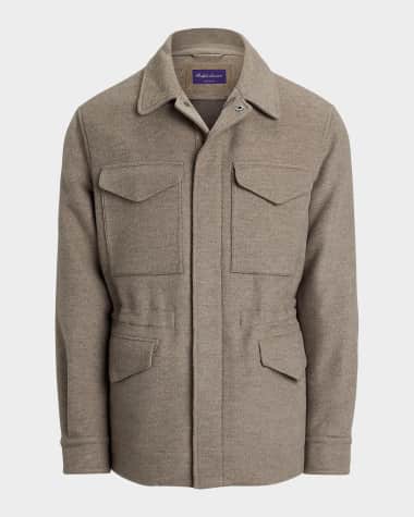 Ralph Lauren Purple Label Men's Ripley Wool-Cashmere Four Pocket Jacket