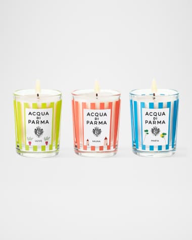 Acqua di Parma Summer Candle Trio Set, 3 x 2.47 oz.