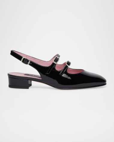 CAREL Peche Mary Jane Slingback Ballerina Pumps