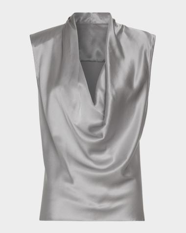 V-Neck Hardware One-Piece Swimsuit