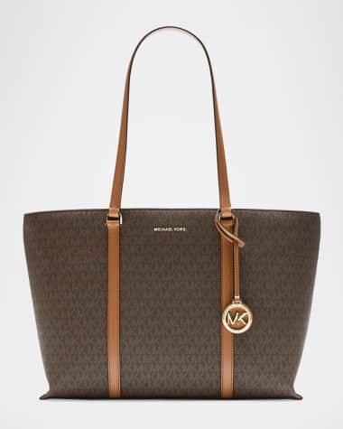 MICHAEL Michael Kors Temple Monogram Logo Tote Bag
