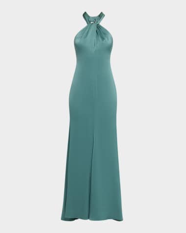 Green Sleeveless Designer Evening Gowns for Women | Neiman Marcus
