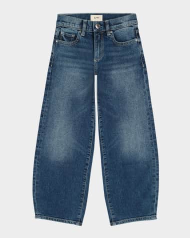 DL1961 Girl's Lilia Denim Barrel Jeans, Size 7-16